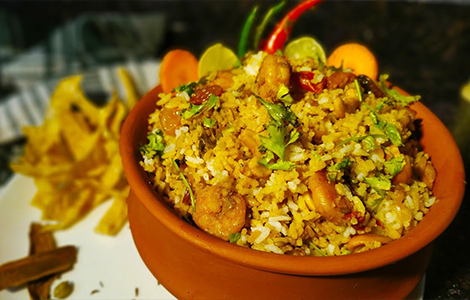 Prawn Biryani