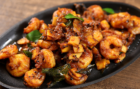 Fried Prawn Dish